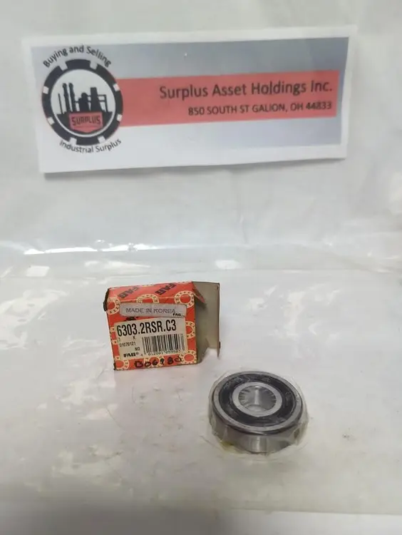 New | in-Stock FAG 6303 2RSR C3 Industrial Controls Ohio US | Surplus Asset Holdings #1494634