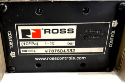 NEW ROSS CONTROLS W7076D4332 SOLENOID VALVE 120V 60HZ W7076D4332Z