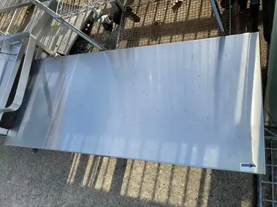 Used Randell Used 60" Randell Stainless Steel Equipment Stand Table - SS255 Food Prep Tables Illinois US | Falcon Restaurant Supply #1375916