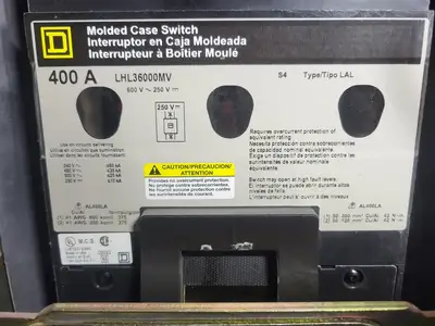 USED SQUARE D MODEL 6