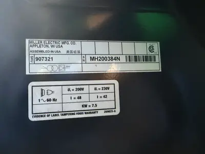 Used MILLER MILLERMATIC 252 Mig Welders Ohio US | HGR 24 #1521302