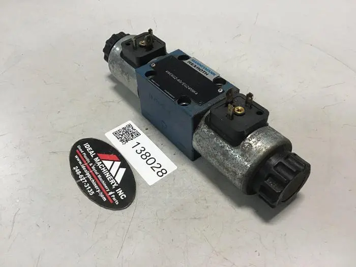 Used MANNESMANN REXROTH 4WE6G2-60/EG24N9K4 Valves/Fittings Michigan US | Ideal Machinery #574021