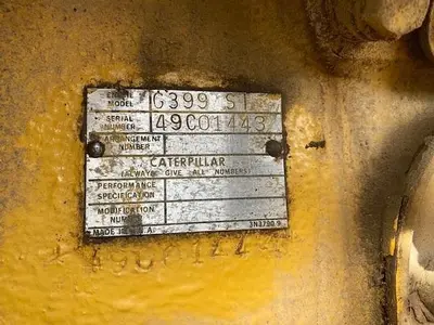 USED CAT G399SITA