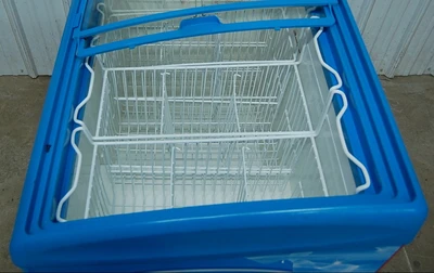 142-0468 AHT RIO S 100 Sliding Top Self Contained Freezer Merchandiser