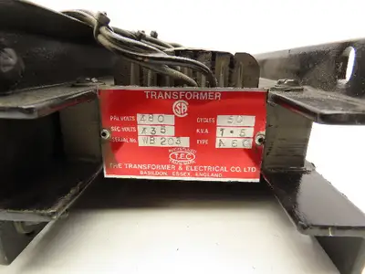 Transformer & Electric Co. Power Control Transformer 1.5KVA 480V- 435V Step-Down