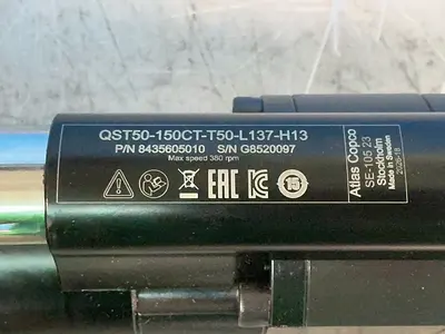 Used ATLAS COPCO QST50150CTT50L137H13 Tooling & Accessories (Other) Ohio US | HGR 24 #1311137