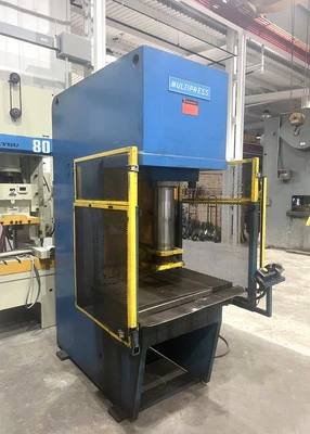 Used 2002 MULTIPRESS MULTIPRESS FMS-100 PRESS C-Frame Presses Michigan US | Alma Machinery #1493649