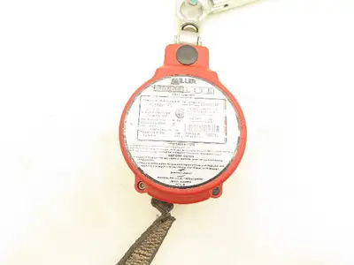 Miller FL11-6/11FT Minilite Fall Limiter 11' Lanyard w/Swivel Shackle Rebar Hook