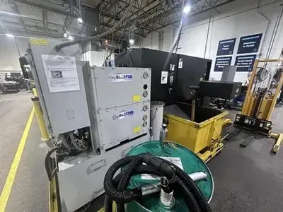 2012 Doosan Puma TT1800SY, LNS S2 Barfeed, LNS Blaze Air Unloader, Tool Presetter, Parts Catcher High Pressue Chip Blaster Coolant System