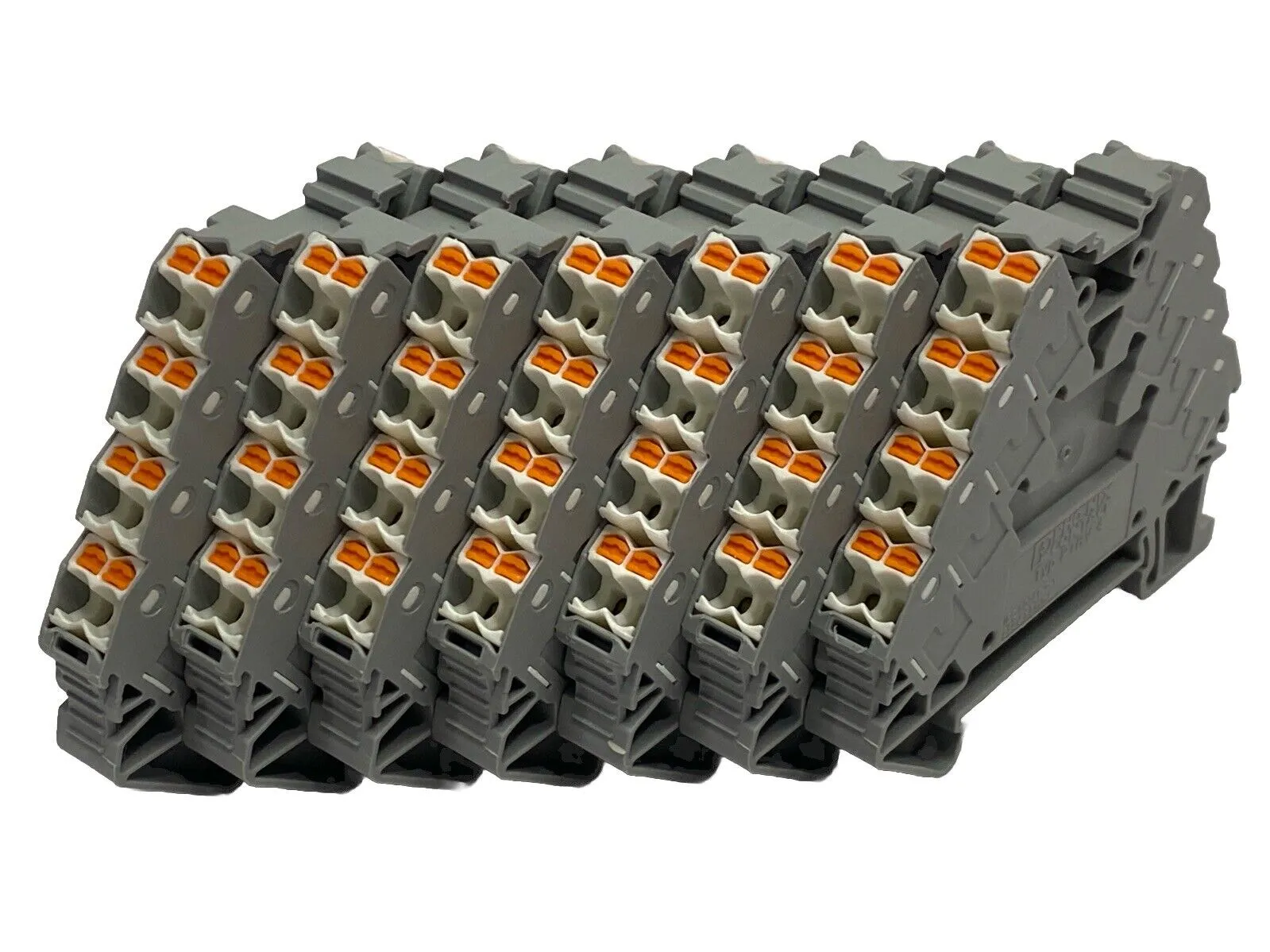 PTRV 4/GY,3270117 | Phoenix Contact PTRV 4/GY Marshalling Panel Terminal Block Gray 3270117 LOT OF 7 - Used