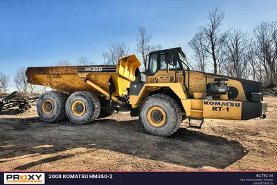 Used 2008 KOMATSU HM350-2 Articulated Dump Trucks Pennsylvania US | Proxy Equipment #1383024