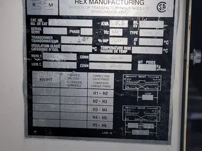 USED REX MANUFACTURING S7HK