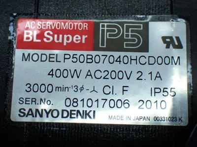 Used SANYO DENKI P50B07040HCD00M Motors (misc) Ohio US | HGR 24 #1124755