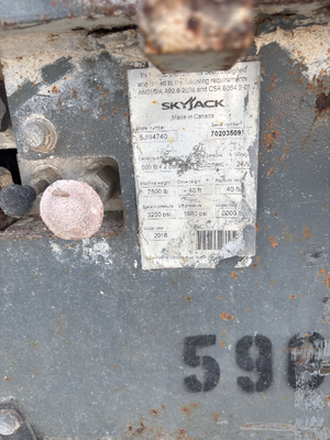 Used 2018 SJ4740 Skyjack Scissor Lifters Florida US | Stack Equipment #1418901