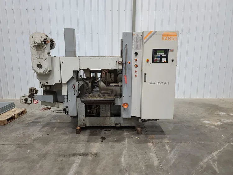 Used KASTO HBA 360 AU Horizontal Band Saws Michigan US | Vander Ziel Machinery Sales #480508