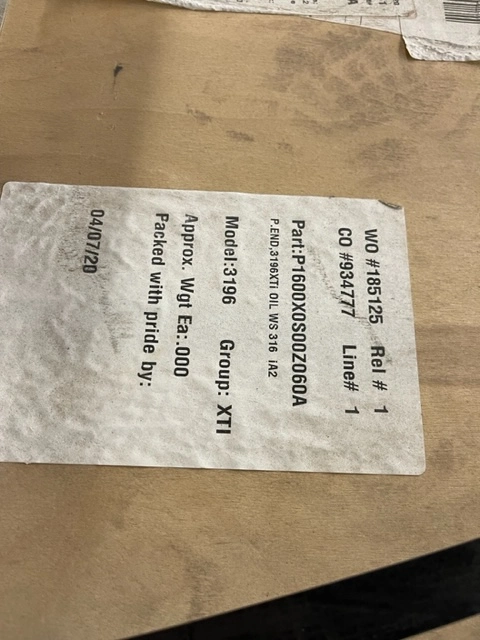 Used Goulds 3196 XLTi Pump Parts Minnesota US | Peak Machinery, Inc. #285612
