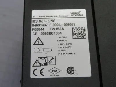 New | in-Stock KROMSCHRODER 460T-5/2R3 84631437 Industrial Controls Texas US | Aucto #1308389