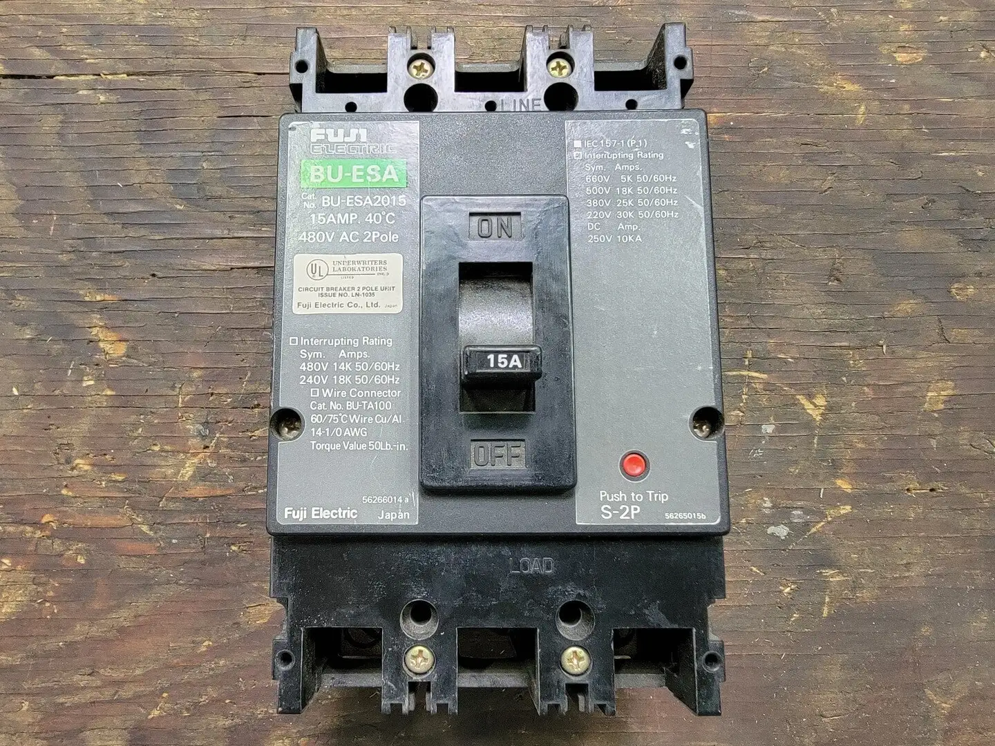 USED FUJI ELECTRIC BU-ESA2015