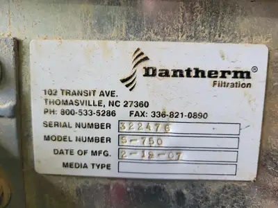 USED 2007 DANTHERM S-750