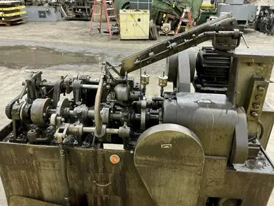 1" ECONOMY MODEL S-4300 LATHE-STYLE AUTOMATIC METAL SHAVING MACHINE: YOBRO #24561
