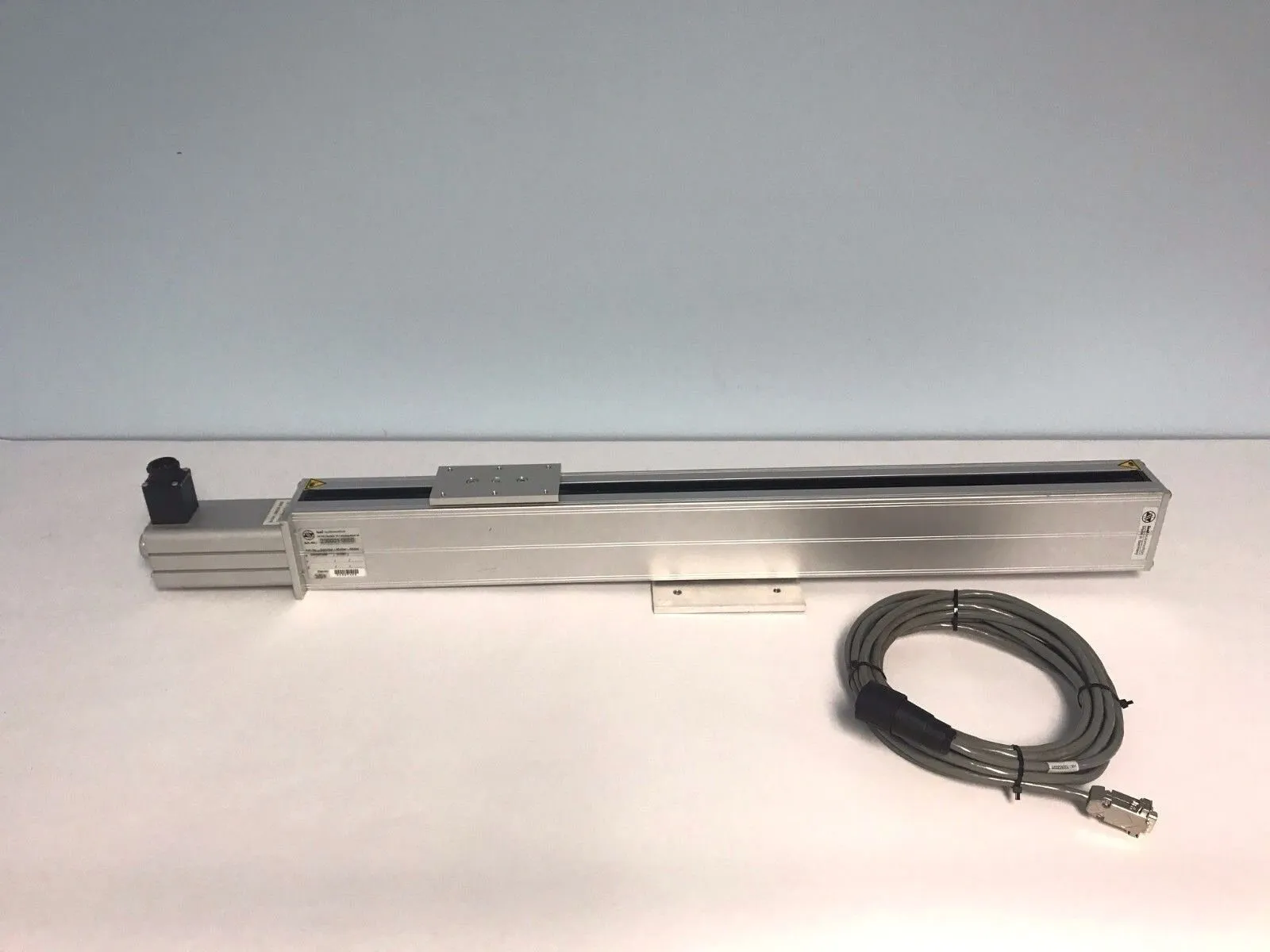 2300010850 | Techno-Isel 230001 0850 Linear Slide Actuator w/ 396330 9001 Stepper Motor - Used