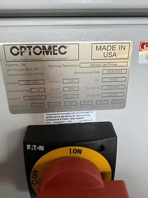 NEW 2023 OPTOMEC AERSOL JET PRINTER