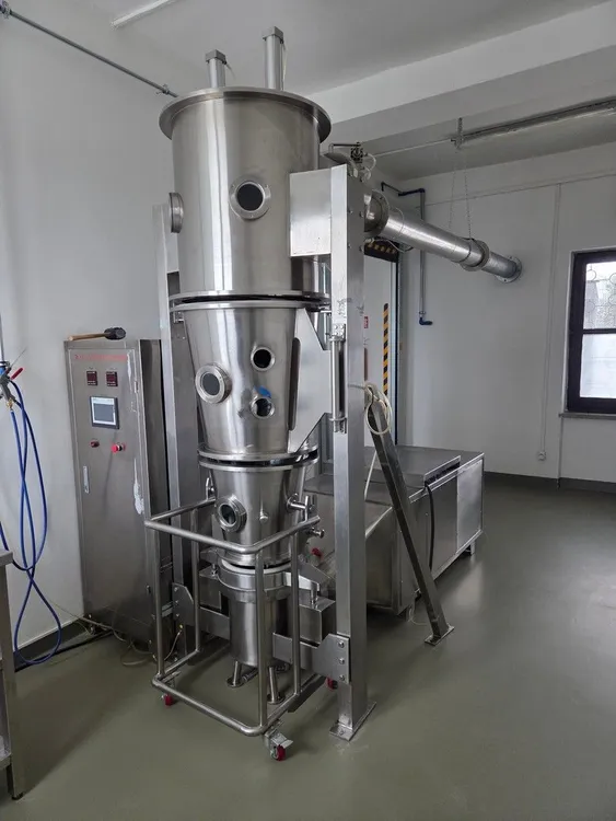 Used Changzhou Haijian Drying Equipment FL-15 Fluid Bed Dryers CZ | Perry Equipment #1266862