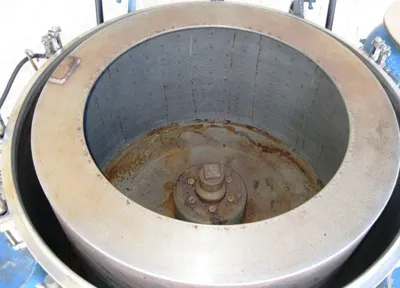 Western States EZ-300 30 x 18 perforate basket centrifuge, 316L SS.