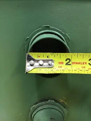 USED METAL FABRICATOR HOPPER