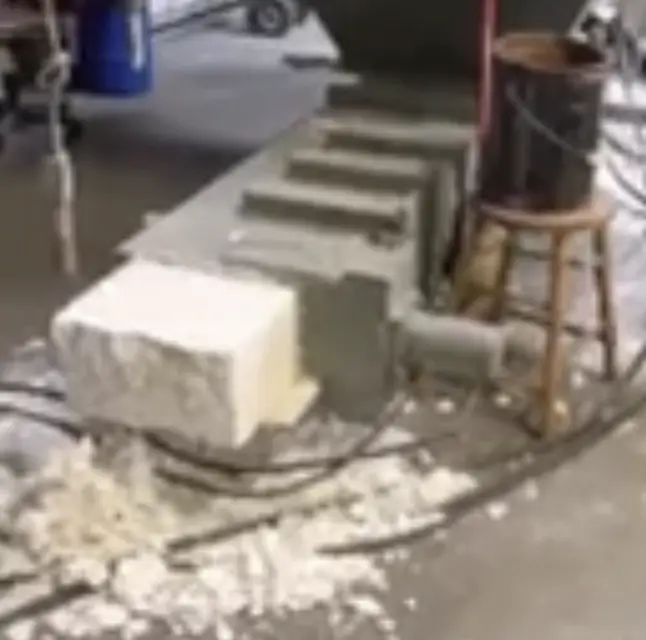 Used Styrofoam Compactor
