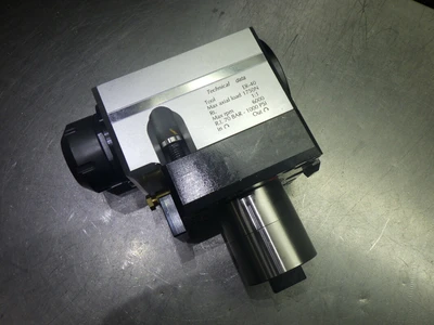 Alberti ER40 Right Angle Head For OKUMA Spaceturn LB-4000EX M90-4.5 RI (LOC1214A)