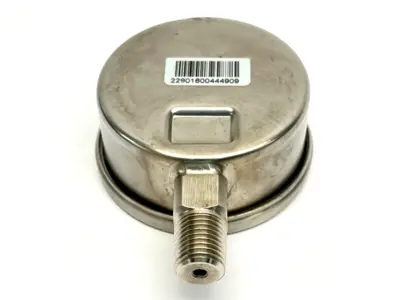 Bourdon 2.5" Stainless Steel Pressure Gauge 316L 200PSI - New Other