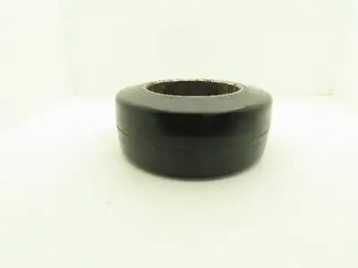 13-1/4"x 5-1/2"x 8" Press-On Forklift Tire Polyurethane Smooth Cushothane Black