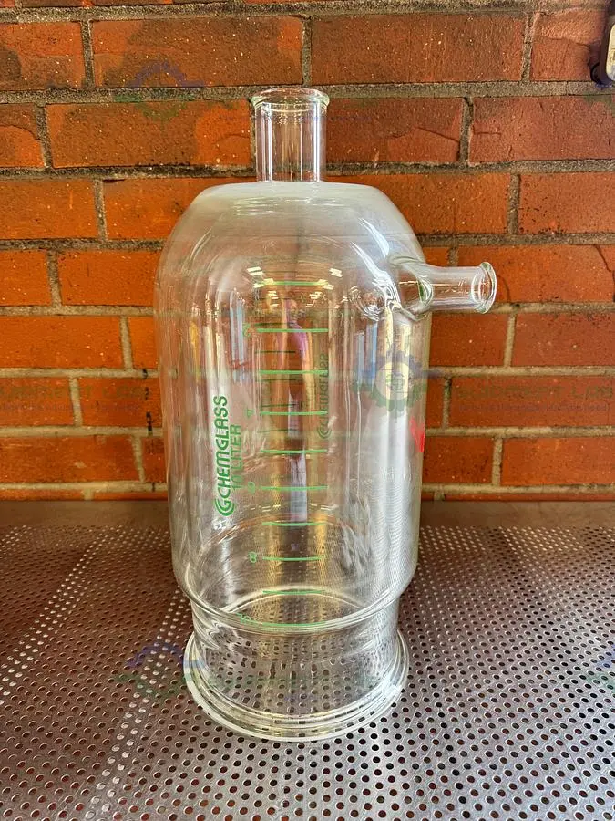 Used CHEMGLASS 7456 JACKETED PROCESS REACTION VESSEL 10 LITER Glassware - Other California US | Equipment Lab #1407298