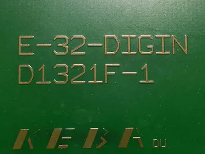 USED KEBA E-32-DIGIN D1321F-1