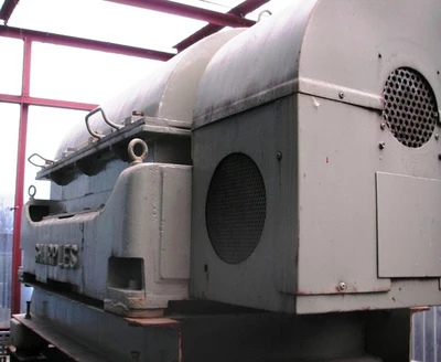 Sharples P3000 Super-D-Canter centrifuge, 316SS.