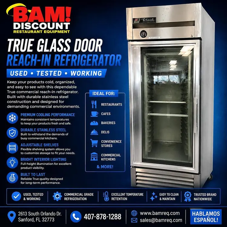 Used TRUE T-23G Refrigerators Florida US | BAM Discount Restaurant Equipment #1251389
