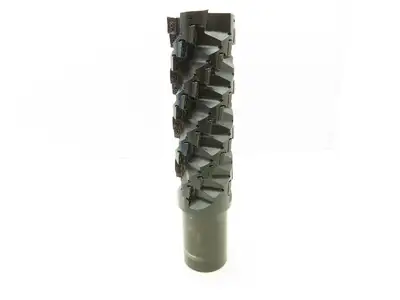 Ultra Dex UTS-117821 4 Flute Indexable End Mill 3" Dia x 8" Flute 56 Insert