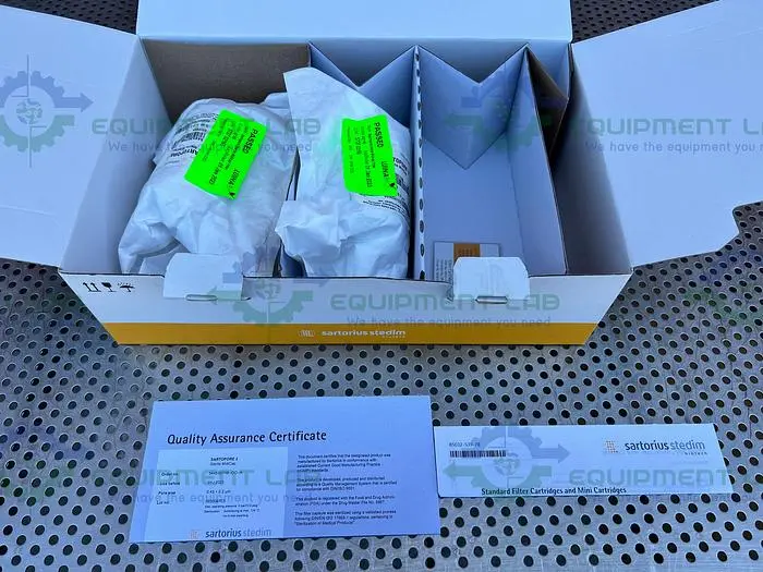 Used SARTORIUS 5445307H8 SARTOPORE 2 STERIL MIDICAP 0.45 + 0.2 UM Cartridge Filters California US | Equipment Lab #488581