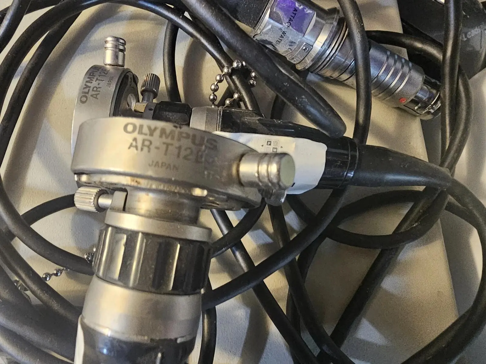 Used Olympus Olympus OTV-SC System w/ MAJ-554 Laparoscope Two Camera Head AR T120 Endoscopy Texas US | PT Medical Technologies #1458420