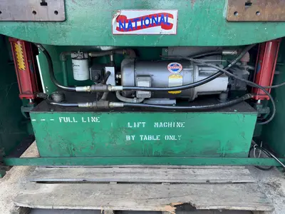 Used NATIONAL NH5210 Power Squaring Shears (Gauge) Ohio US | Portage Packaging Systems, Inc. #1572017