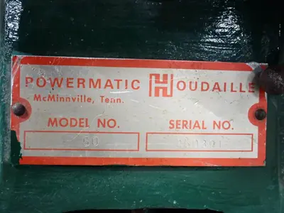 Used POWERMATIC 50 Woodworking Jointers Ohio US | HGR 24 #902658