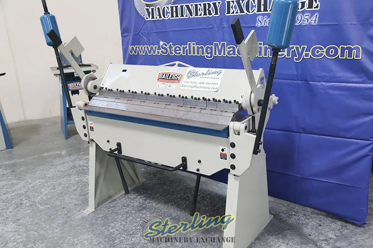 New | in-Stock BAILEIGH BB-4814 Box & Pan Brakes including Finger California US | Sterling Machinery Exchange #1465668