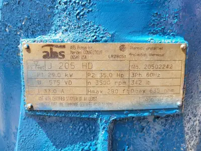 USED ABS PUMPS J205HD