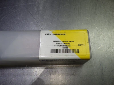 Kennametal KSEM 1.218" Coolant Thru Indexable Drill KSEM1219R5SS125 (LOC2825A)