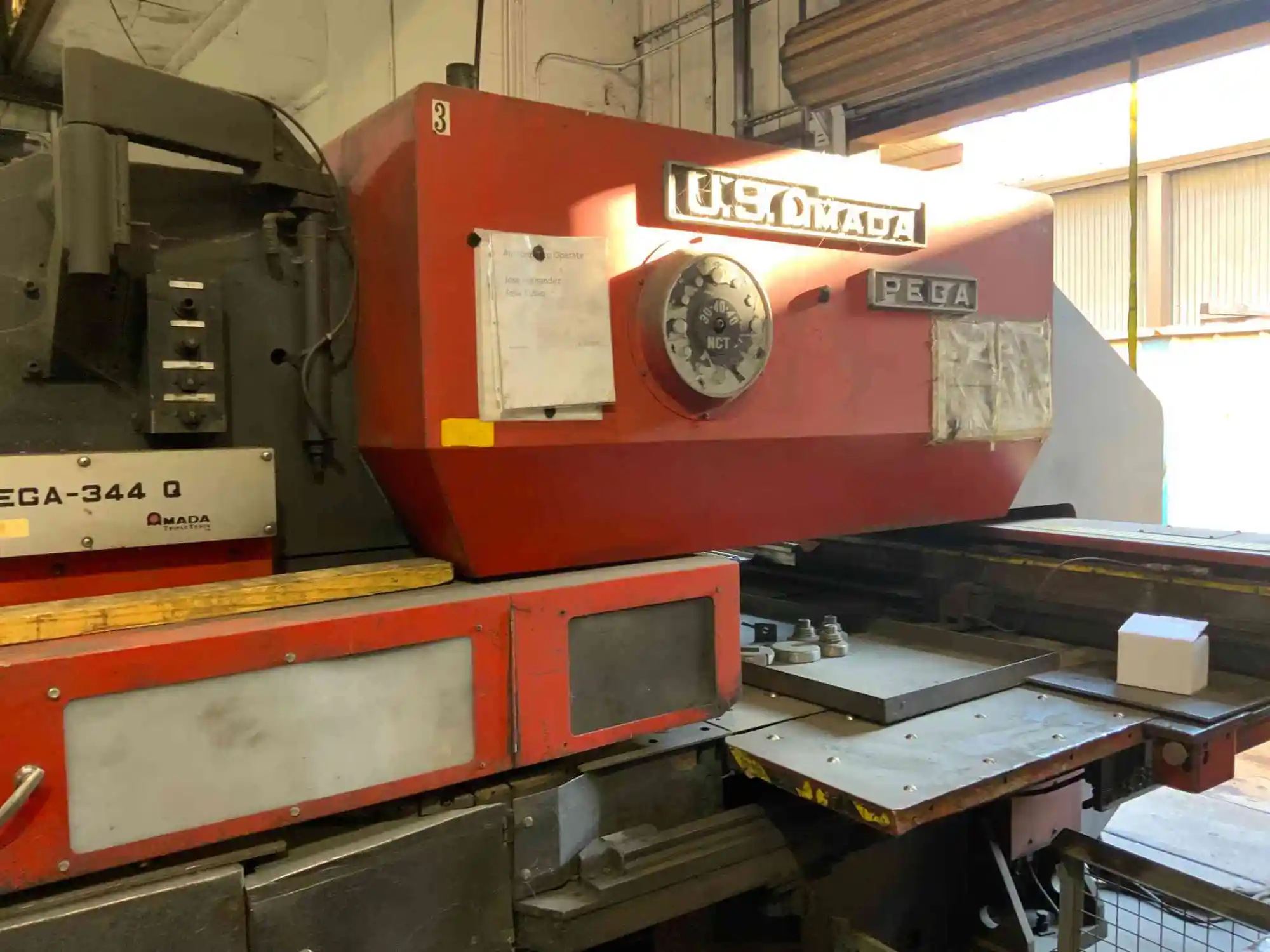 USED 1984 AMADA PEGA 344
