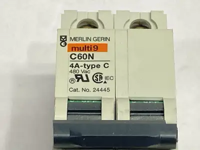 MG24445 | Square D  Thermal Magnetic Circuit Breaker 2P 4A 277V/480Y - New Other