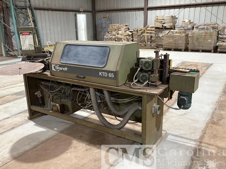 Used BRANDT KTD 65 EDGEBANDER Edge Banders | CAROLINA MACHINERY SALES #421629