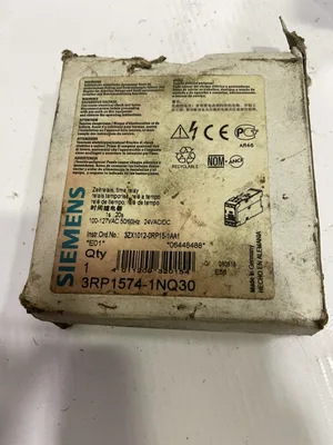Siemens 3RP1574-1NQ30 Time-Delay Relay 100-127VAC 24VAC/DC -NIB