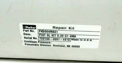 NEW PARKER PK5004MA01 REPAIR KIT PIST SL KIT 5.00 G1 4MA